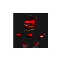 Lights Volkswagen POLO V Rear Dynamic LED Red