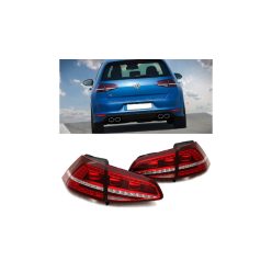 Lights Volkswagen Golf 7 Rear Dynamic LED Red