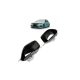Exhaust Tail Pipes Black suitable for BMW 3 (G20) Sedan (G21) Touring 2018-now