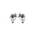Exhaust Tail Pipes Black suitable for BMW 5 (G30) Sedan (G31) Touring Facelift 2021-now