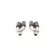 Exhaust Tail Pipes Black suitable for BMW 5 (G30) Sedan (G31) Touring Facelift 2021-now