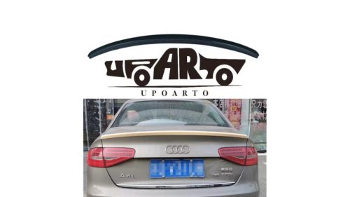 Spoiler Audi A4 B8 Facelift Lip Gloss Black