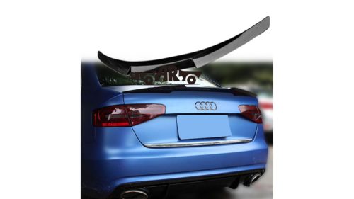 Spoiler Audi A4 B8 Facelift Lip Gloss Black