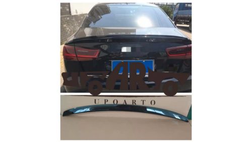 Spoiler Audi A6 C7 Lip Gloss Black