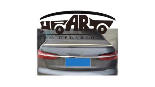 Spoiler Audi A6 C8 Lip Gloss Black
