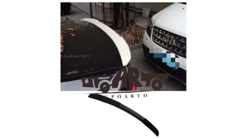 Spoiler Audi A6 C8 Lip Gloss Black