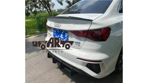 Spoiler Audi A3 8Y Lip Gloss Black