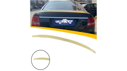Spoiler Audi A6 C6 Lip Gloss Black