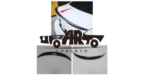 Spoiler BMW X6 E71 E72 Lip Gloss Black