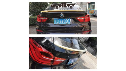 Spoiler BMW X4 F26 Lip Gloss Black