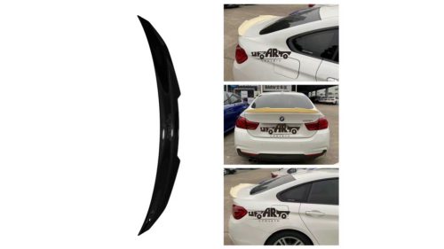 Spoiler BMW 4 F36 Lip Gloss Black