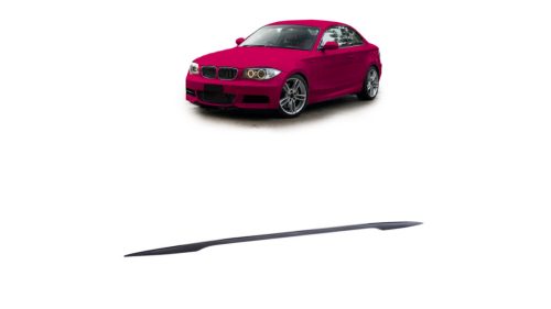 Spoiler BMW 1 E82 Lip Carbon Look
