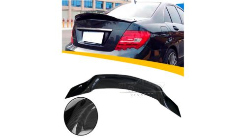 Spoiler Mercedes-Benz C W204 Lip Gloss Black