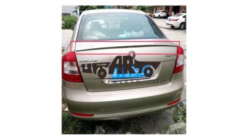 Spoiler Skoda Octavia II Lip Gloss Black