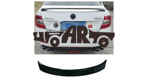 Spoiler Skoda Octavia III Lip Gloss Black