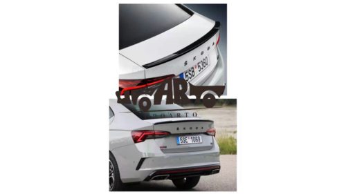 Spoiler Skoda Octavia IV Lip Gloss Black