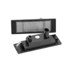 License Plate Lamp BMW 1 E81 E87 F20 6 E63 E64 LED Chrome