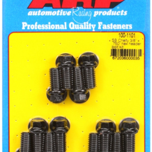 ARP Header Bolt Kit Chevy SB 3/8x0.750" Hex