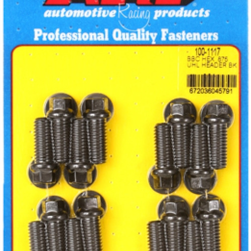 ARP BB Chevy hex .875 UHL header bolt kit