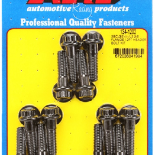 SBC GENIII/LS 3/8 FLANGE 12PT HEADER BOLT KIT
