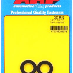   "1/2"ID 7/8"OD .120"TH black washers" (2pcs)