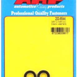   "3/8"ID 5/8"OD .120"TH black washers" (2pcs)