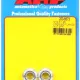 M10 X 1.25 locking flange nut kit (2pcs)