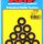 "3/8"ID 3/4"OD .120"TH black washers"  (10pcs)