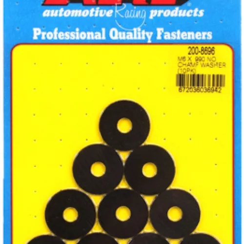M6 ID .990 OD .065"TH black washers (10pcs)