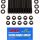 ARP VW Golf/Jetta 1.8 Ltr & 2.0 Ltr 8V  Head Stud Kit U/C