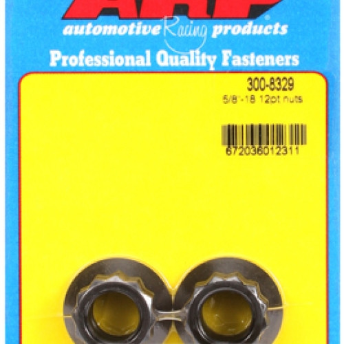 "5/8""-18 12pt nut kit" (2pcs)