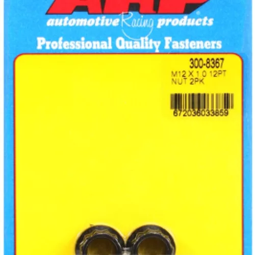 M12 X 1.00 12pt nut kit (2pcs)