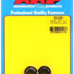   "3/8""-24 1/2"" socket 12pt nut kit" (2pcs)
