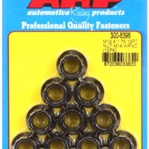M12 X 1.75 M14 socket 12pt nut kit (10pcs)
