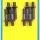 SB Chevy rocker arm stud kit
