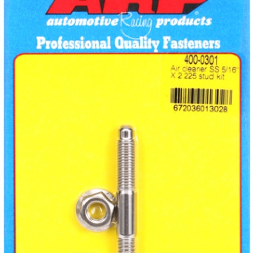 "5/16"" x 2.225 SS air cleaner stud kit"
