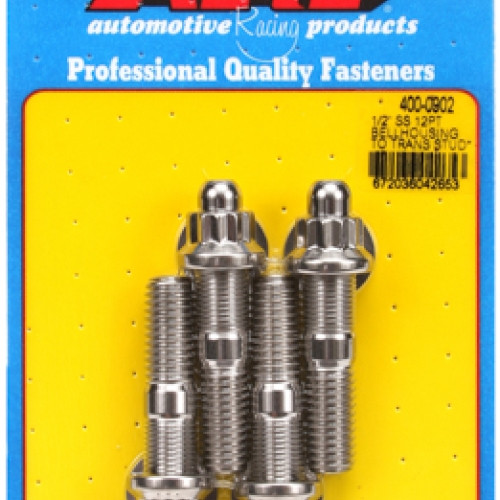 1/2" SS 12pt bellhousing to trans stud kit