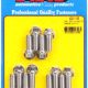 "3/8"" x .875 drilled SS header bolt kit"