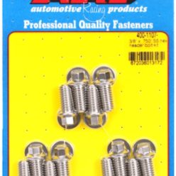 "3/8"" x .750 SS hex header bolt kit"