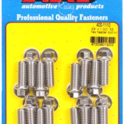 "3/8"" x 1.000 SS hex header bolt kit"