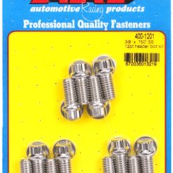 "3/8"" x .750 SS 12pt header bolt kit"