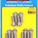 "3/8"" x .875 drilled SS 12pt header bolt kit"