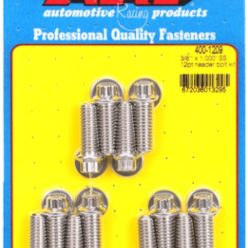 "3/8"" x 1.000 SS 12pt header bolt kit"