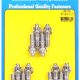 "SB Chevy 3/8"" 12pt SS header stud kit"