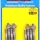 M8 X 1.25 X 51mm broached stud kit - 8pcs