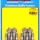 M8 X 1.25 X 38mm broached stud kit - 10pcs