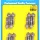 M8 X 1.25 X 45mm broached stud kit - 16pcs