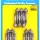 M8 X 1.25 X 57mm broached stud kit - 16pcs