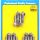 "Buick 350-455 3/8"" hex SS header stud kit"