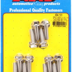SBC GENIII/LS 1/4 FLANGE SS HEX HEADER BOLT KIT